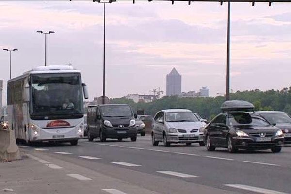 Lyon, la route des vacances ... 02/08/14