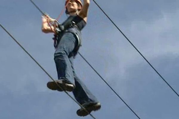 La via ferrata de la Bastille à Grenoble