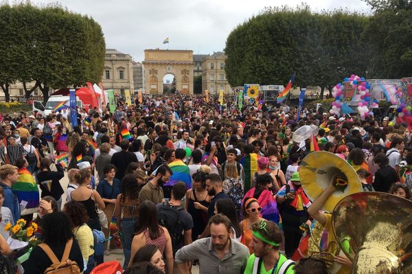 Ce samedi 25 septembre, la marche des fierté s'est déroulée à Montpellier après deux ans d'absence. 