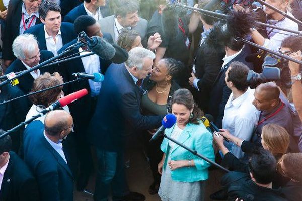 Ségolène royal à l'université d'été du PS à La Rochelle en 2013.