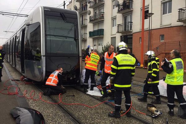 L'accident s'est produit dans le quartier de la Rabière, à Joué-lès-Tours.