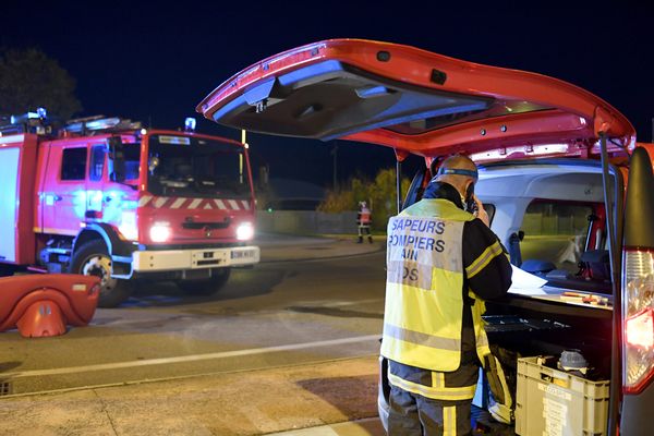 9 personnes évacuées, 300 clients privés d'alimentation en gaz dans la commune de Parcieux, dans l'Ain.