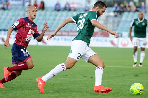 Match nul (0-0) entre Clermont Foot et Red Star, vendredi 5 août 2016 à Clermont-Ferrand.