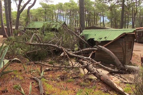 La tempête du 18 août a marqué l'année 2022 en Corse.