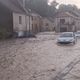 Inondations dans le secteur d'Amance et Breurey les Faverney en Haute-Saône.