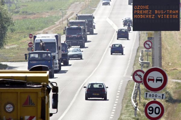 Illustration / La qualité de l'air va de nouveau se dégrader à Orléans et Tours, le 13 février.