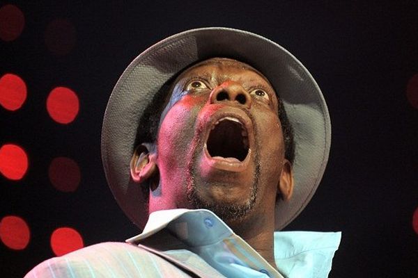 Lucky Peterson sous le chapiteau de Jazz in Marciac le 28/07/2014