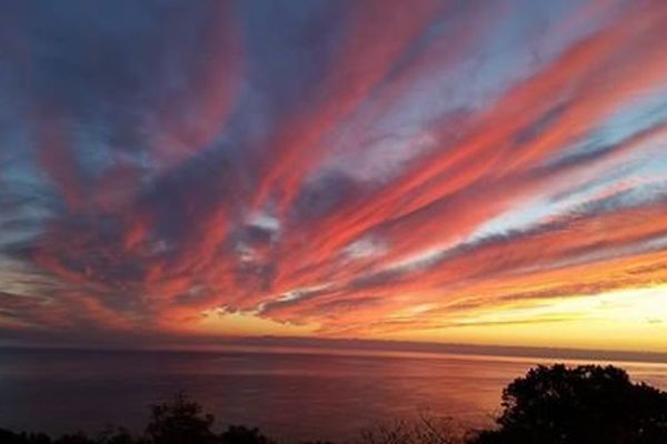 Lever de soleil en haute-corse