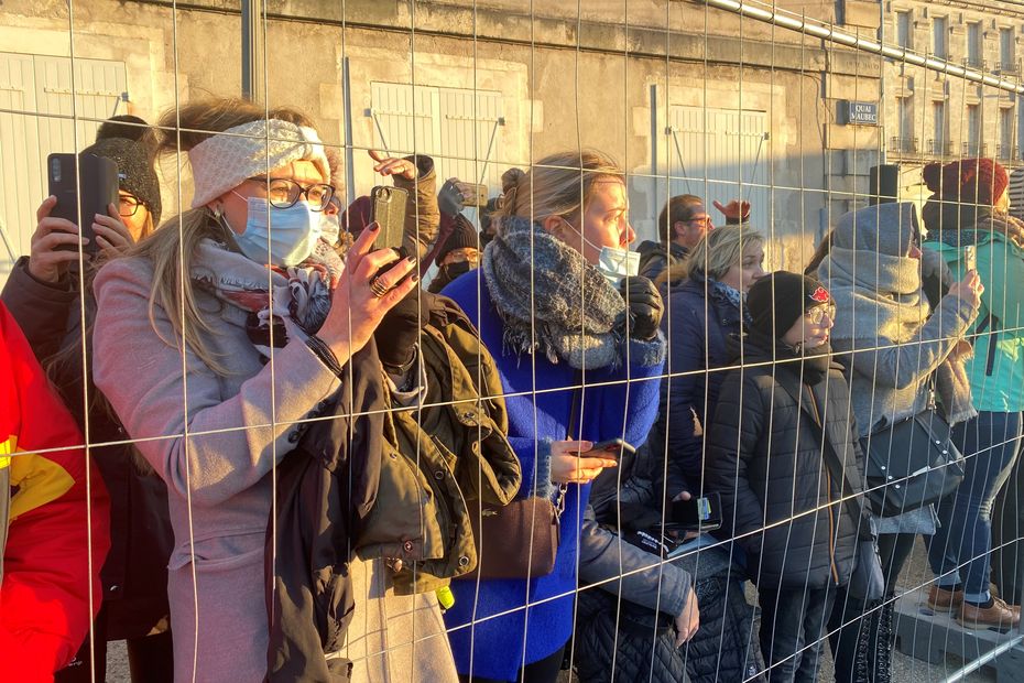 at the La Rochelle marathon, 30,000 spectators to support the runners