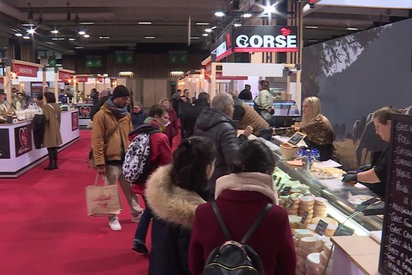 Le village corse, installé dans le Hall 3 sur près de 500m2, sera officiellement inauguré le lundi 26 février.