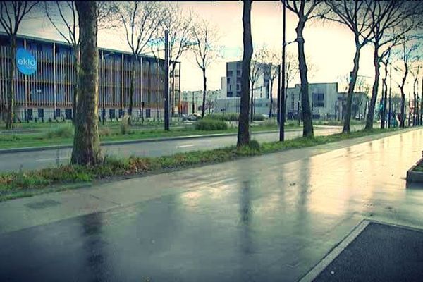 L'avenue du Bois-au-Coq au Havre, où Abdoulaye Camara a été abattu