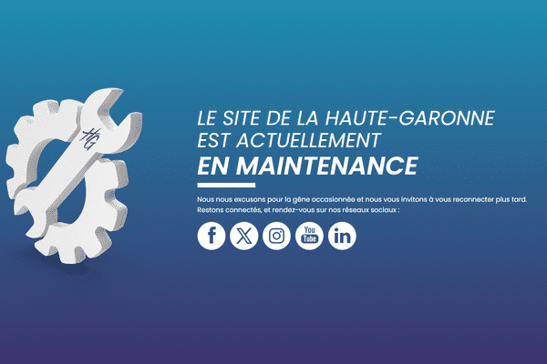 Le site internet du département de Haute-Garonne est indisponible mardi 31 décembre 2024.