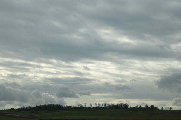 Le ciel du Pas-de-Calais le 19 février