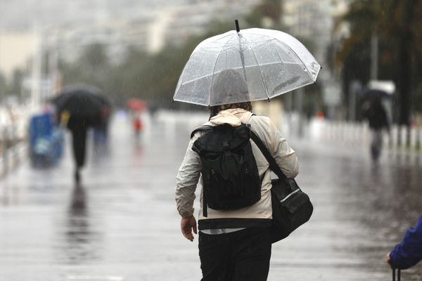 Le gros des intempéries était passé dimanche 26 octobre à Nice.