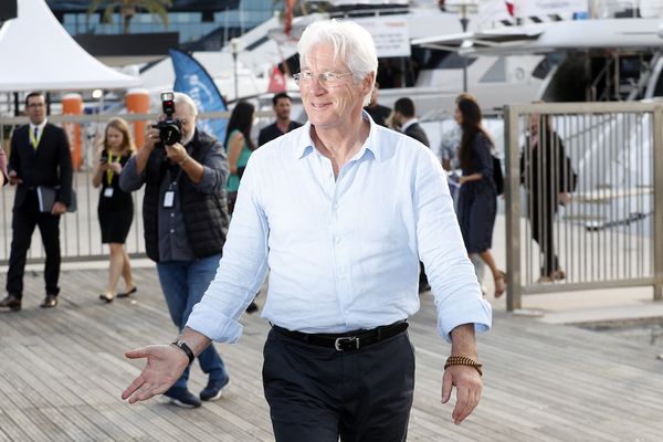 Richard Gere fait son retour sur les tapis rouges en présentant vendredi à Cannes "Oh, Canada" de Paul Schrader, en lice pour la Palme d'or. Ici, au MIPCOM en 2018.