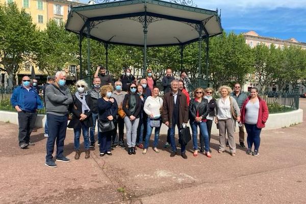 The Communist Party presented its list for the 2021 territorial elections this Sunday, May 2, morning, in Bastia.