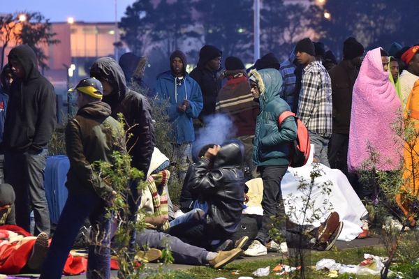 Dans la jungle de Calais en 2016