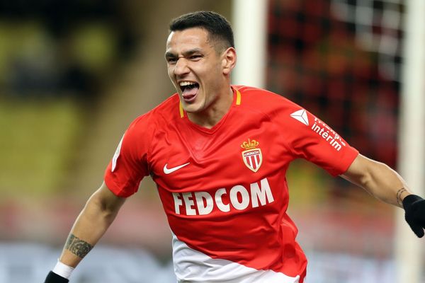 Rony Lopes fête son but contre Bordeaux.