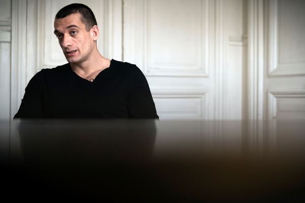 Piotr Pavlensky, à l’occasion d’une interview avec l’AFP le 14 février 2020 (illustration).