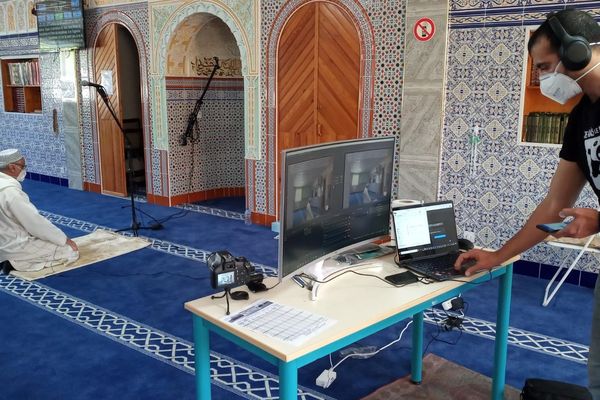 En raison du confinement, la prière à la mosquée de Colomiers près de Toulouse est retransmise sur Youtube