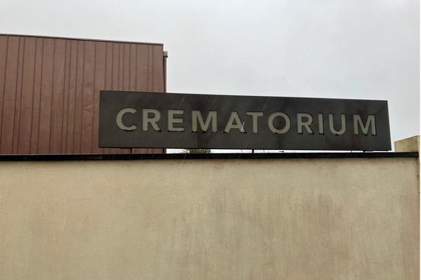 Le crématorium de Nancy en Meurthe-et-Moselle.