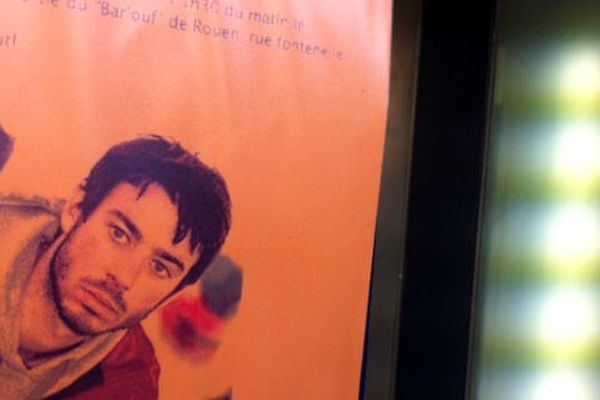 Un avis de recherche placardé à Rouen