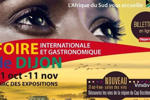 La foire se tient du 31 octobre au 11 novembre au Parc des Expositions de Dijon