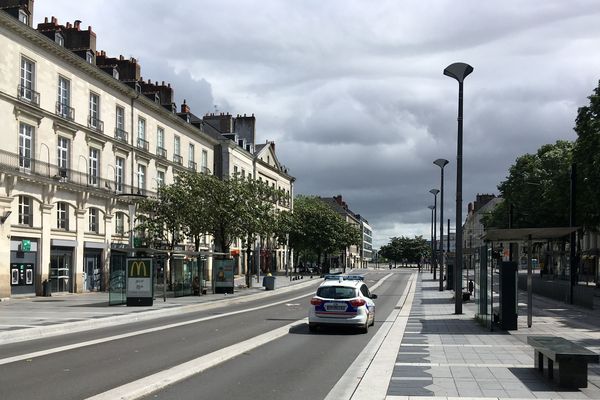 Nantes à l'heure du confinement au printemps 2020 