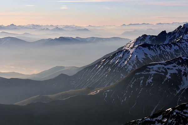 Pic du Midi - Brumes matinales