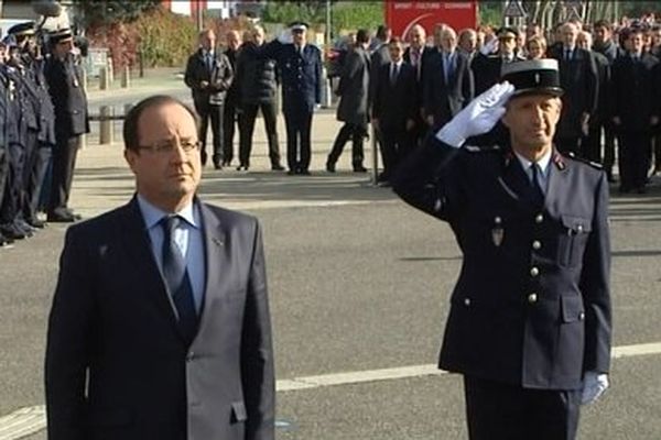 François Hollande à Chambéry le 12/10/2013