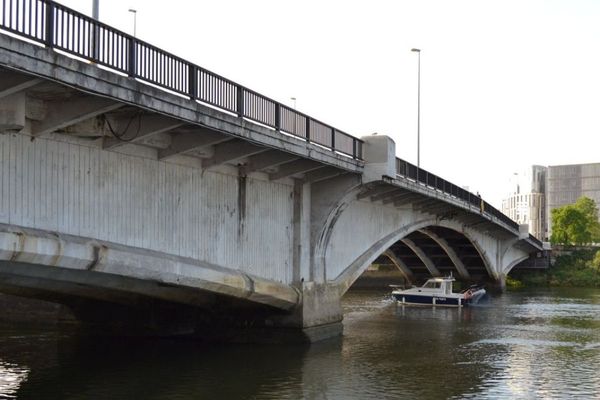 Le pont Audibert à Nantes