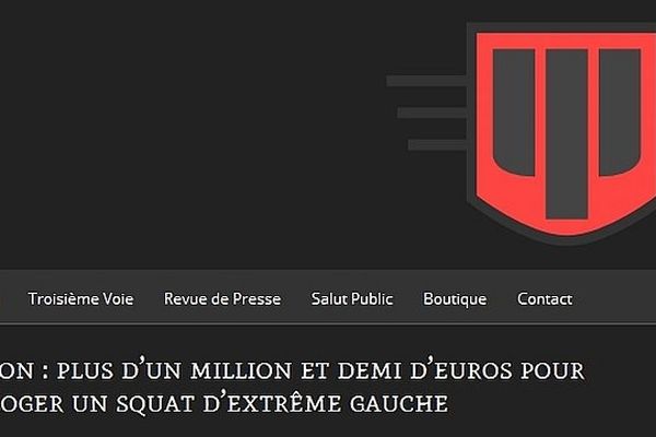 Le site internet de Troisième Voie consacre quelques articles à la Bourgogne, dont l'un au relogement des squatteurs de l'espace autogéré des Tanneries à Dijon.