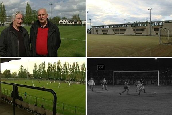 Robert Buchot et Paul Imiela, anciens de l'Amiens SC, se souviennent des glorieuses années du stade.