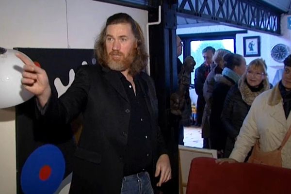 Laurent Noclain à l'origine de la création des lofts dans l'usine de pain d'épice. 