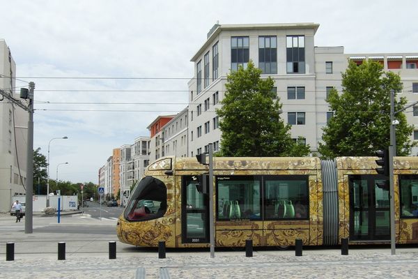 La ligne 4 du tramway de Montpellier (photo d'illustration)