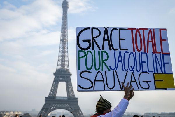 Le 10 décembre dernier à Paris, des manifestants réclamaient la libération de Jacqueline Sauvage. Une nouvelle apprise ce mercredi soir et abondamment commentée