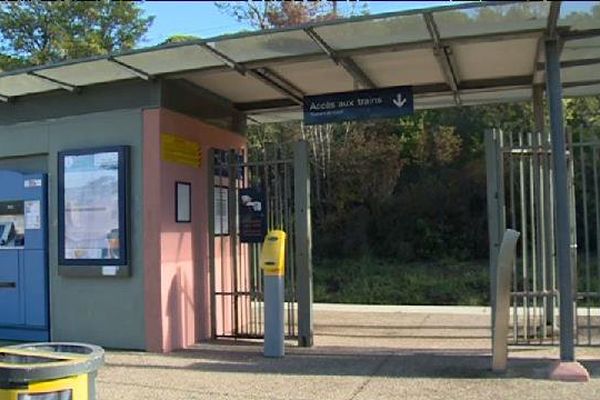 La gare de Cannes Ranguin