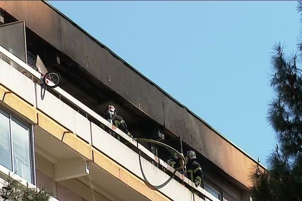 Une trentaine de pompiers sont intervenus pour circonscrire le sinistre.