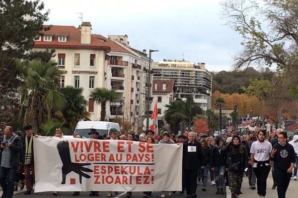 Manifestation de l'Alda en novembre 2021.