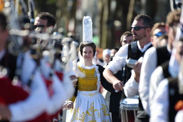 Durand la grande parade au festival Interceltique