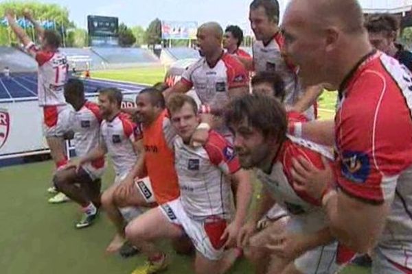 Les joueurs du LMR ce dimanche au Stadium Lille Métropole. 