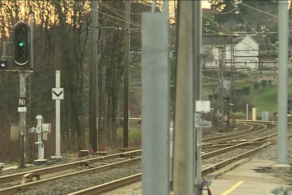 Gare d'Ambazac, l'une des gares visées par la mesure qui pourrait rentrer en fonction en mars 2019