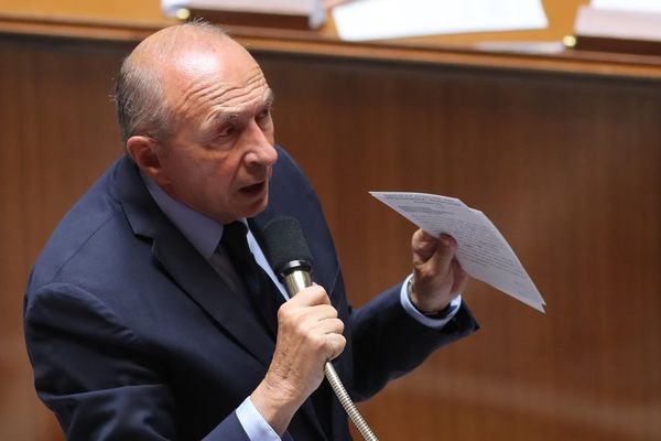 Le ministre de l'Intérieur Gérard Collomb