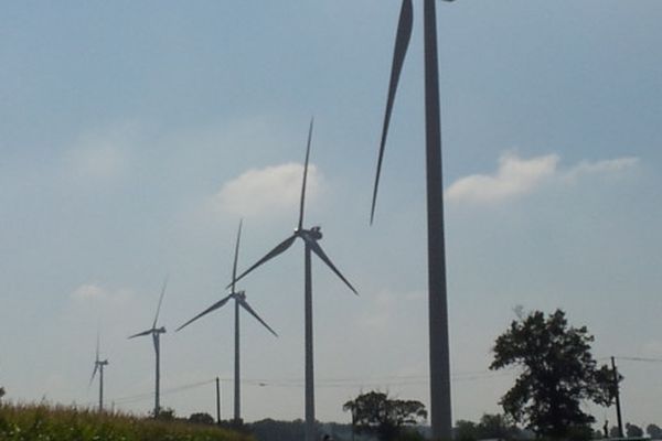 Inauguration de parcs éoliens en Creuse