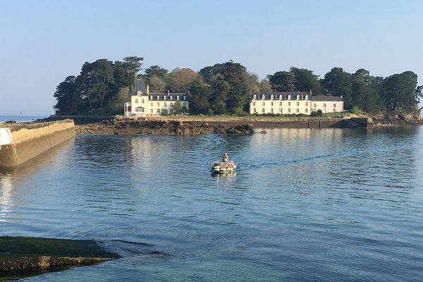 L'île Tristan, face à Douarnenez