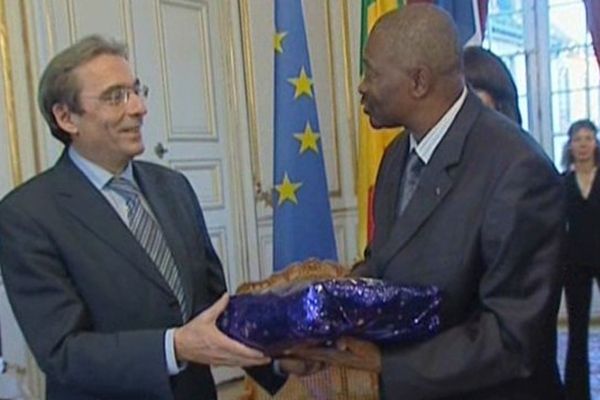 Novembre 2008 : Roland Ries recevait le président du Mali à l'hôtel de Ville de Strasbourg