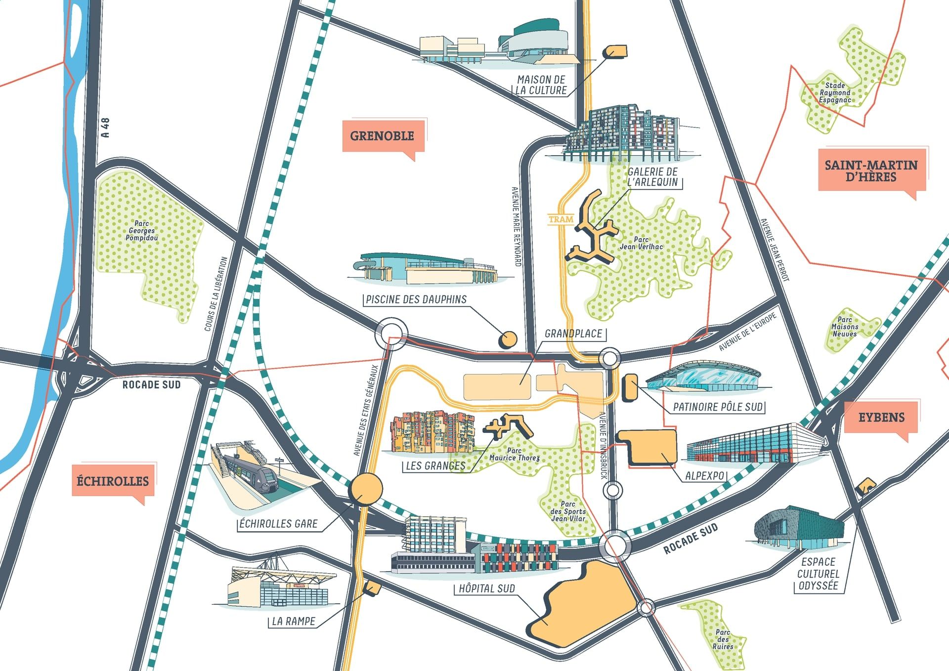 Grenoble : L'article Pour Tout Comprendre à Grandalpe, Le Projet Urbain ...