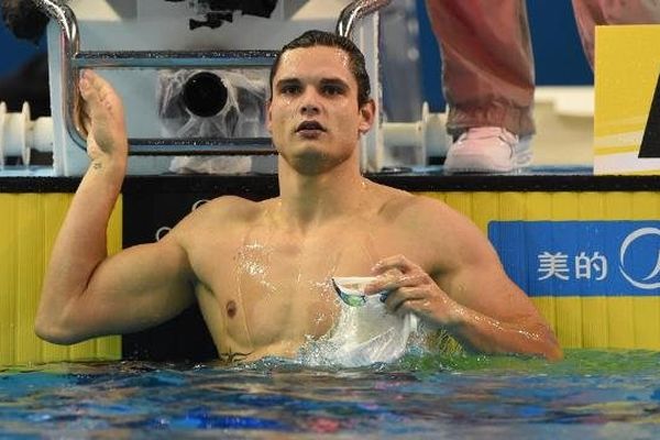 Lors des Mondiaux de natation en petit bassin, le 5 décembre 2014, à Doha (Qatar)