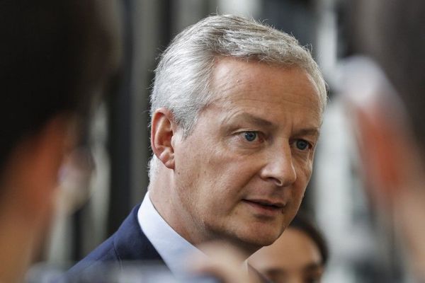 Le ministre de l'Economie et des FInances Bruno Le Maire