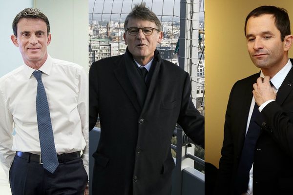 Si Manuel Valls a le plus de parrainages en Limousin, Vincent Peillon et Benoît Hamon apparaissent aussi dans la recherche de Franceinfo.